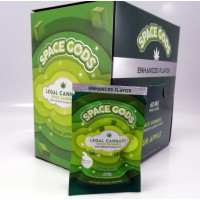 Space Gods - Legal Cannabis - Space Gummies - Sour Apple Flavor - THC+CBD-2pc